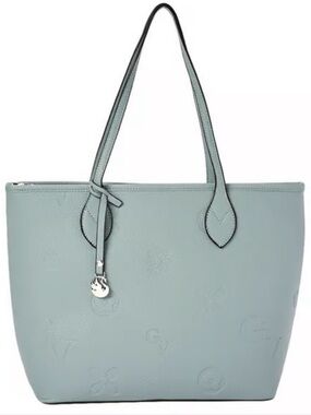 Gloria Vanderbilt Embossed Logo Carry All Tote